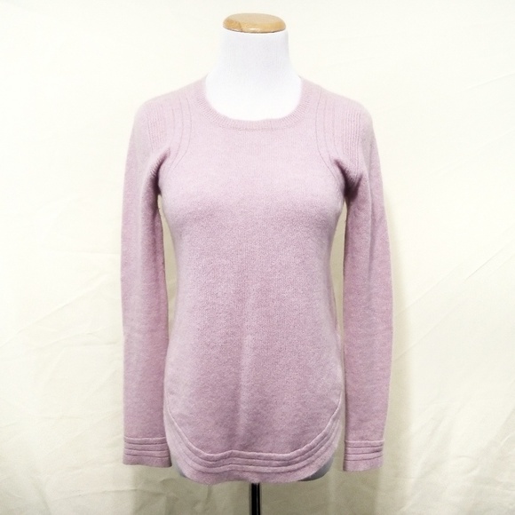 27 Miles cashmere sweater light lavender pink XS - Picture 1 of 7
